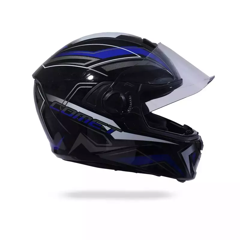 HIKER by VARROC Flash Pro Max HD3 Half Face Helmet for Men & Women 580 mm S Size Matt Black and Green ISI Certified, Lightweight, Polycarbonate Visor for Clear Visibility (Pack of 10)