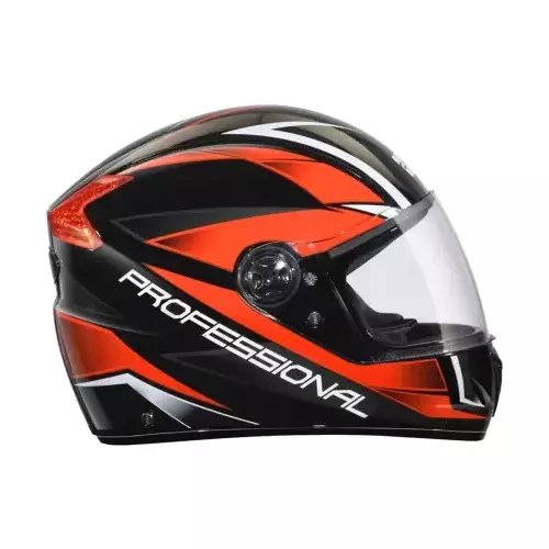 Studds PROFESSIONAL D2 DECOR Matt Black 580 mm Large Full Face Helmet, MATT BLACK N2