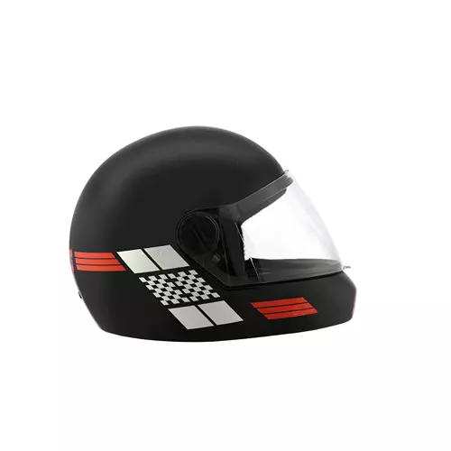 Studds JADE D1 DECOR Black 600 mm X Large Full Face Helmet, D1 REFLECTIVE DECOR