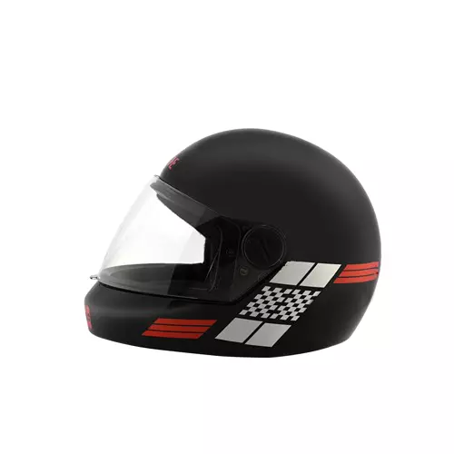 Studds JADE D1 DECOR Black 600 mm X Large Full Face Helmet, D1 REFLECTIVE DECOR