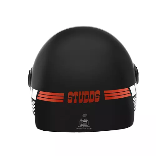 Studds JADE D1 DECOR Black 600 mm X Large Full Face Helmet, D1 REFLECTIVE DECOR