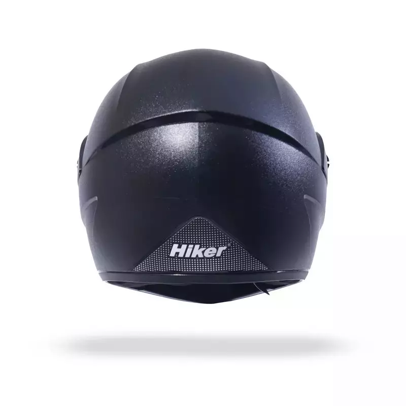 HIKER by VARROC Wave Natural Full Face Helmet for Men 580 mm S Size Black ISI Certified Flip-Up, Lightweight, Polycarbonate Visor for Clear Visibility (Pack of 4)
