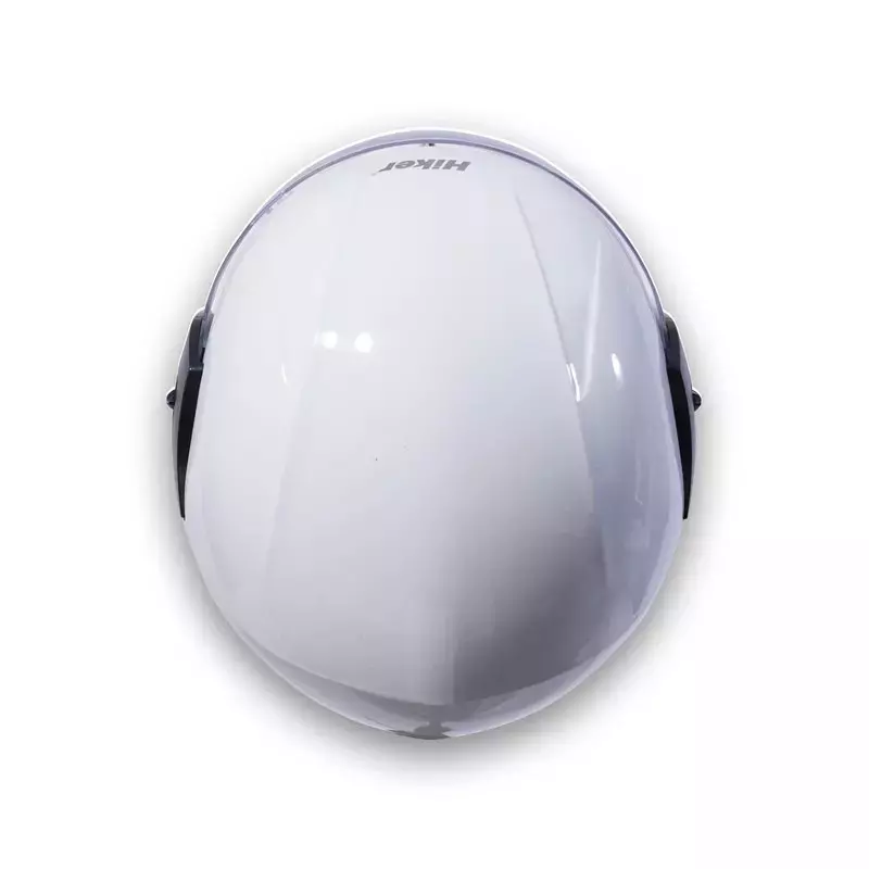 HIKER by VARROC Wave Pro Full Face Helmet for Men & Women 580 mm S Size Gloss White ISI Certified Flip-Up, Lightweight, Polycarbonate Visor for Clear Visibility (Pack of 4)