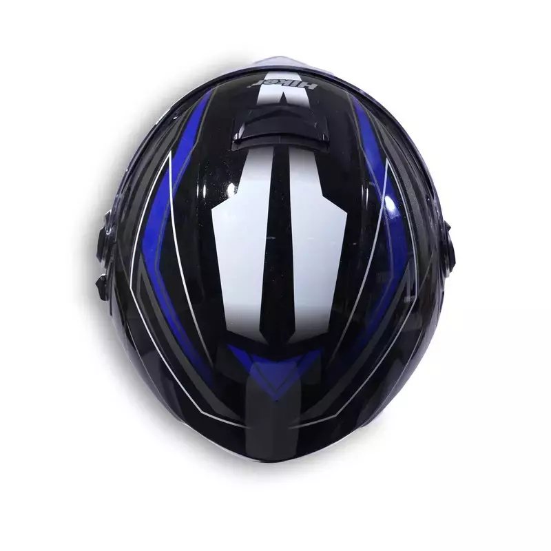 HIKER by VARROC Flash Pro Max HD3 Half Face Helmet for Men & Women 580 mm S Size Matt Black and Green ISI Certified, Lightweight, Polycarbonate Visor for Clear Visibility (Pack of 4)