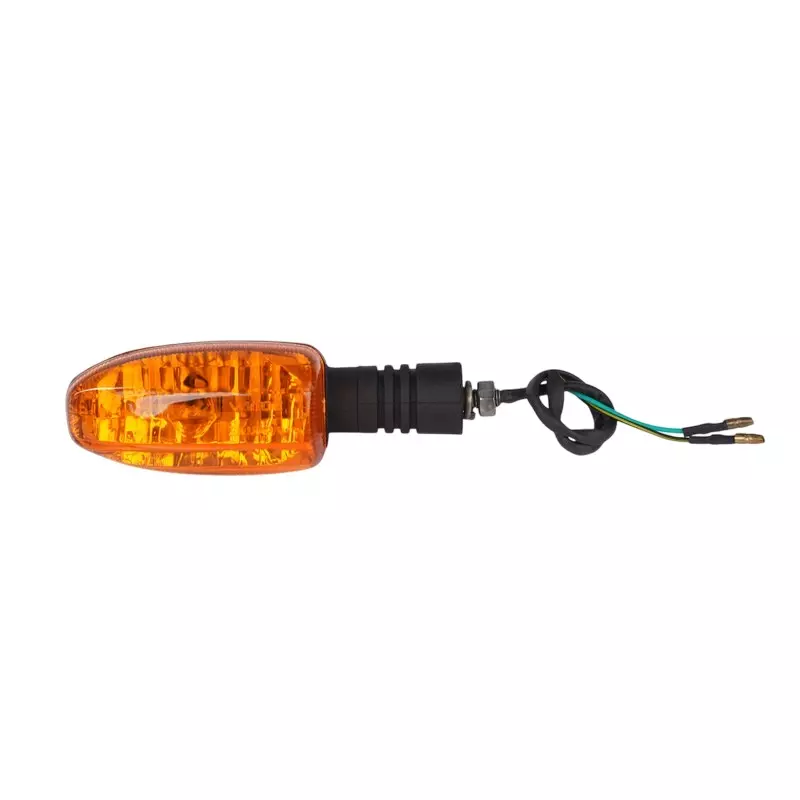 Varroc Indicator for Bajaj Platina Amber Lens Color, K353253700 (Pack of 2)