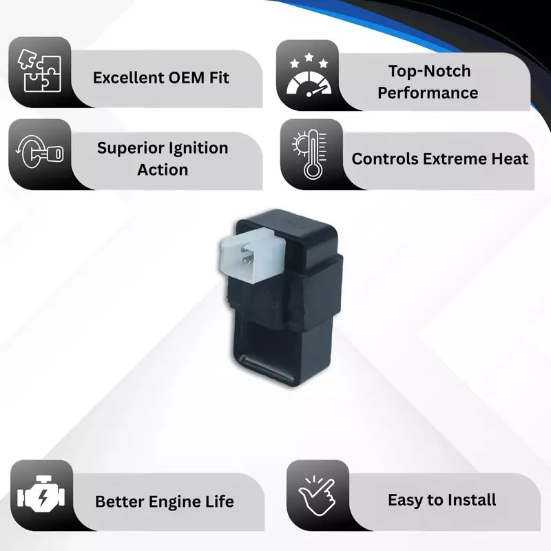 Varroc Capacitor Discharge Ignition (CDI) Top-Notch Performance Superior Action for K 4S Analog, K353114800