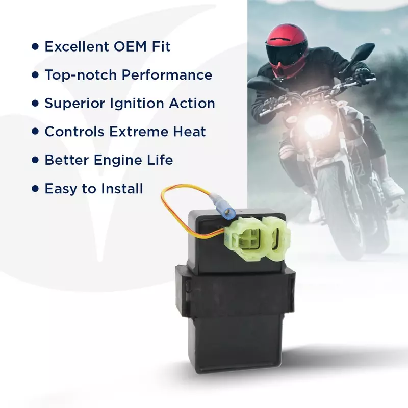 Varroc CDI (Capacitor Discharge Ignition) Top-Notch Performance for Hero Igniter (Long Body), KWF841S