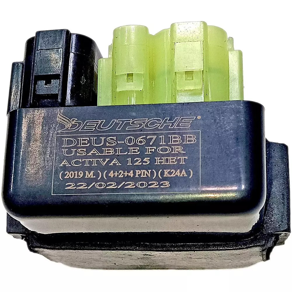 Deutsche CDI Unit for Honda Activa 125 HET (2019 Model) (4+2+4 Pin) (K24A), DEUS-0671BB
