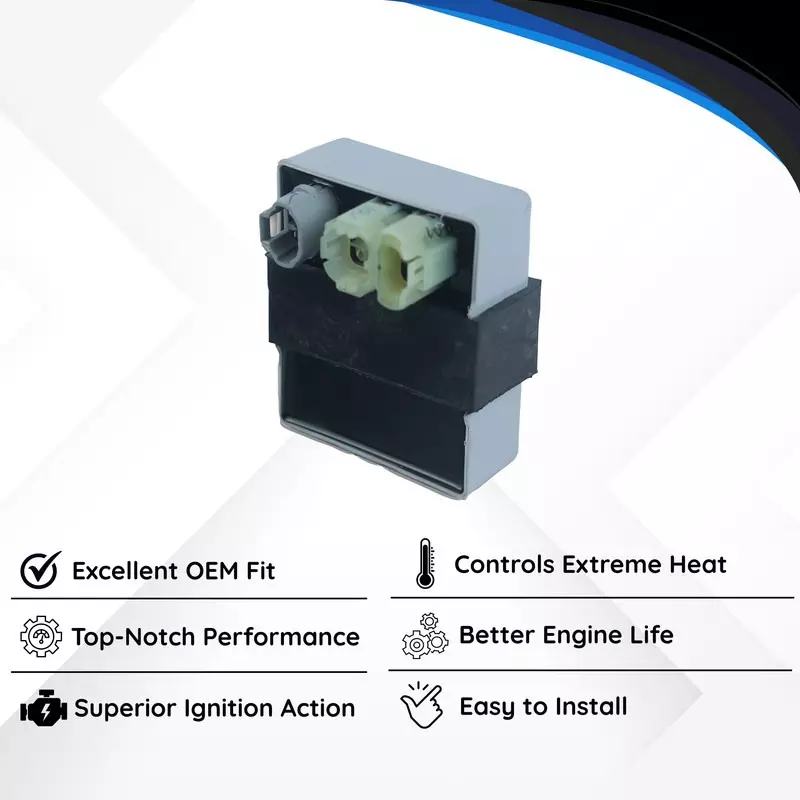 Varroc Capacitor Discharge Ignition (CDI) Top-Notch Performance Superior Action for DSVR 100 CC Twin Spark DC, K341004700