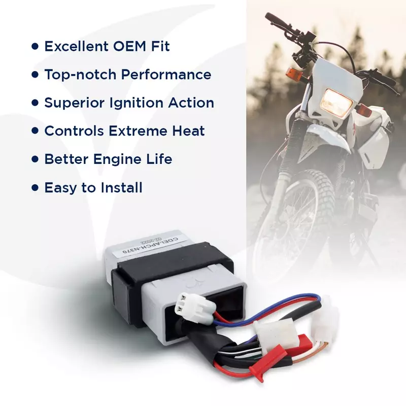 Varroc Capacitor Discharge Ignition (CDI) for TVS Apache 160 RTR (Grey) Top-Notch Performance, Superior Ignition Action, K353204800