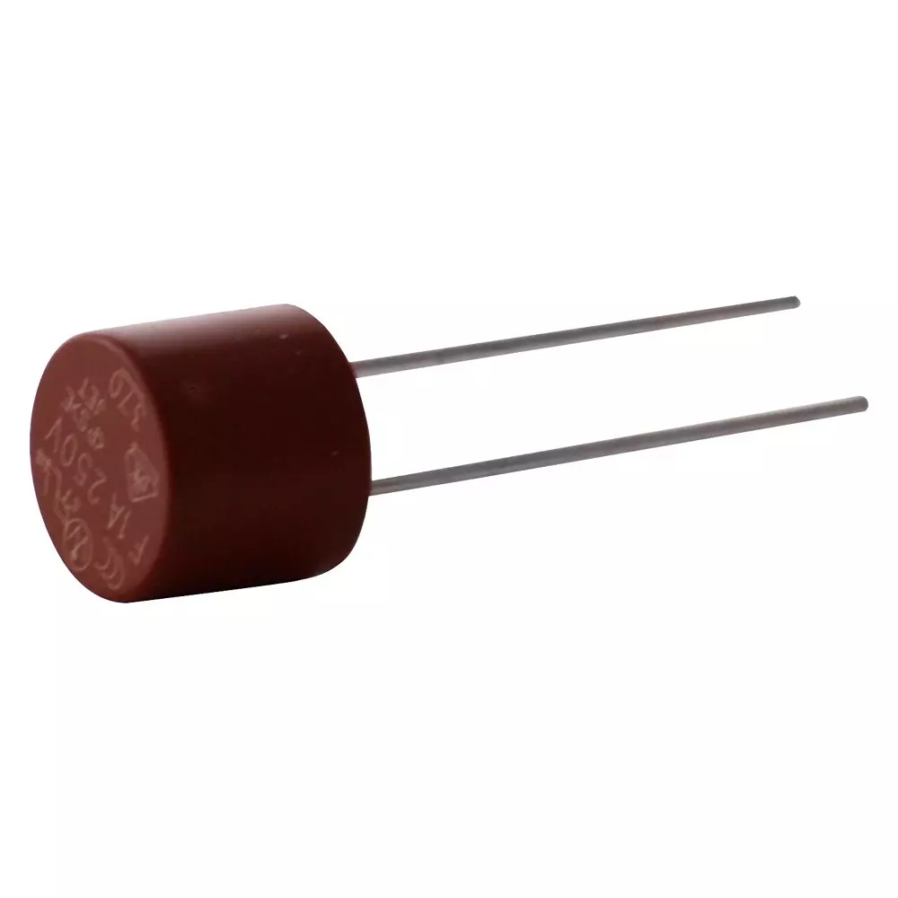 Littelfuse FUSE, RADIAL, 4A, TIME DELAY Model No - 37214000001