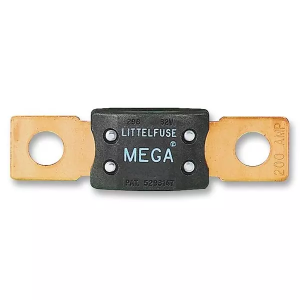 Littelfuse FUSE, 100A, MEGA Model No - 0298100.ZXEH