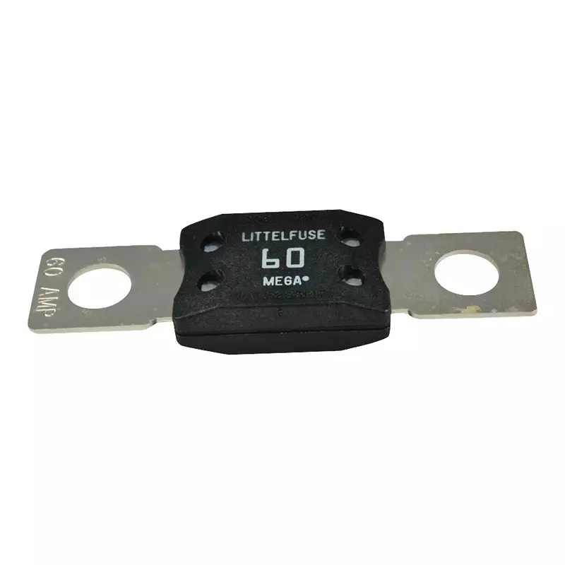 Littelfuse BOLT-DOWN FUSE, 60A, 32VDC, TIME DELAY Model No - 0298060.ZXB