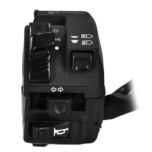 Uno Minda Handle Bar Switch - Left Hand Side (SWT ASSY WINKER BS4) for Honda Unicorn BS4 (SW-0685AE-M01)