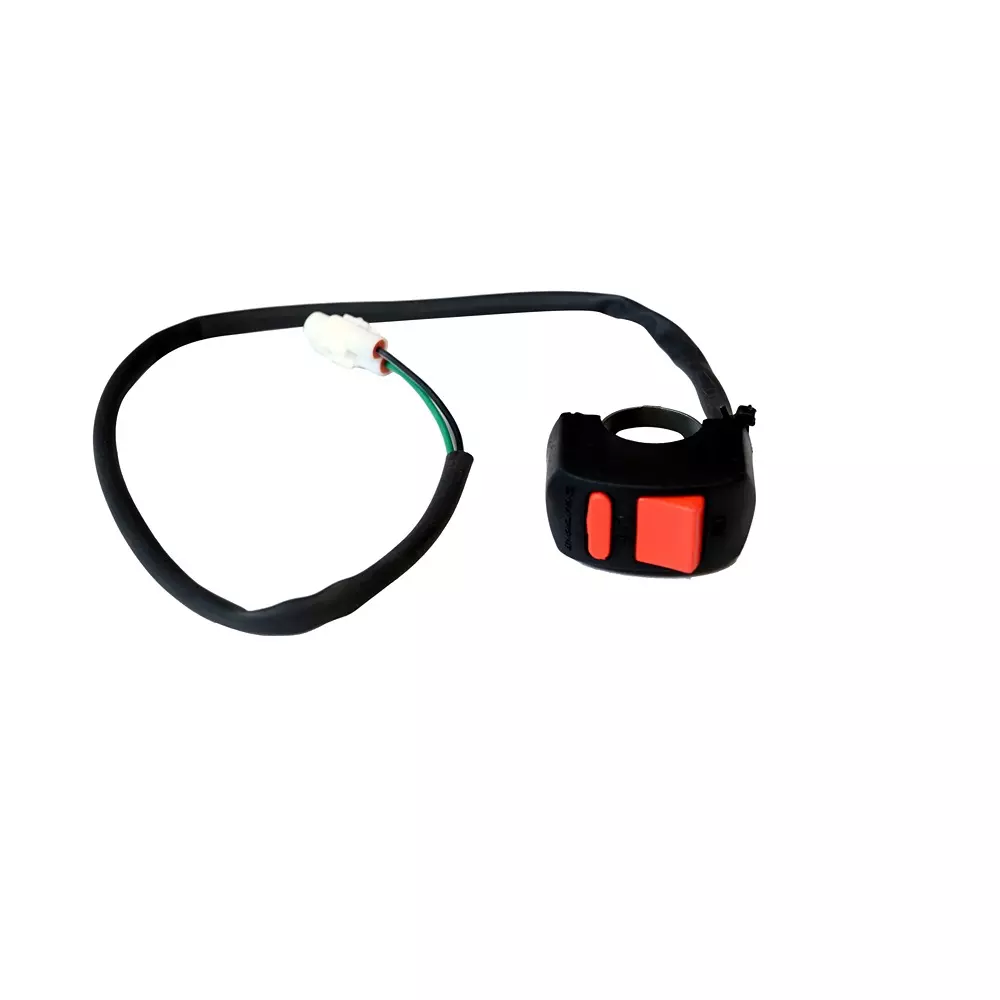 Deutsche On Off Handle Bar Switch 2 Pin Female Waterproof Coupler for Universal Bike, DEUS-0501B