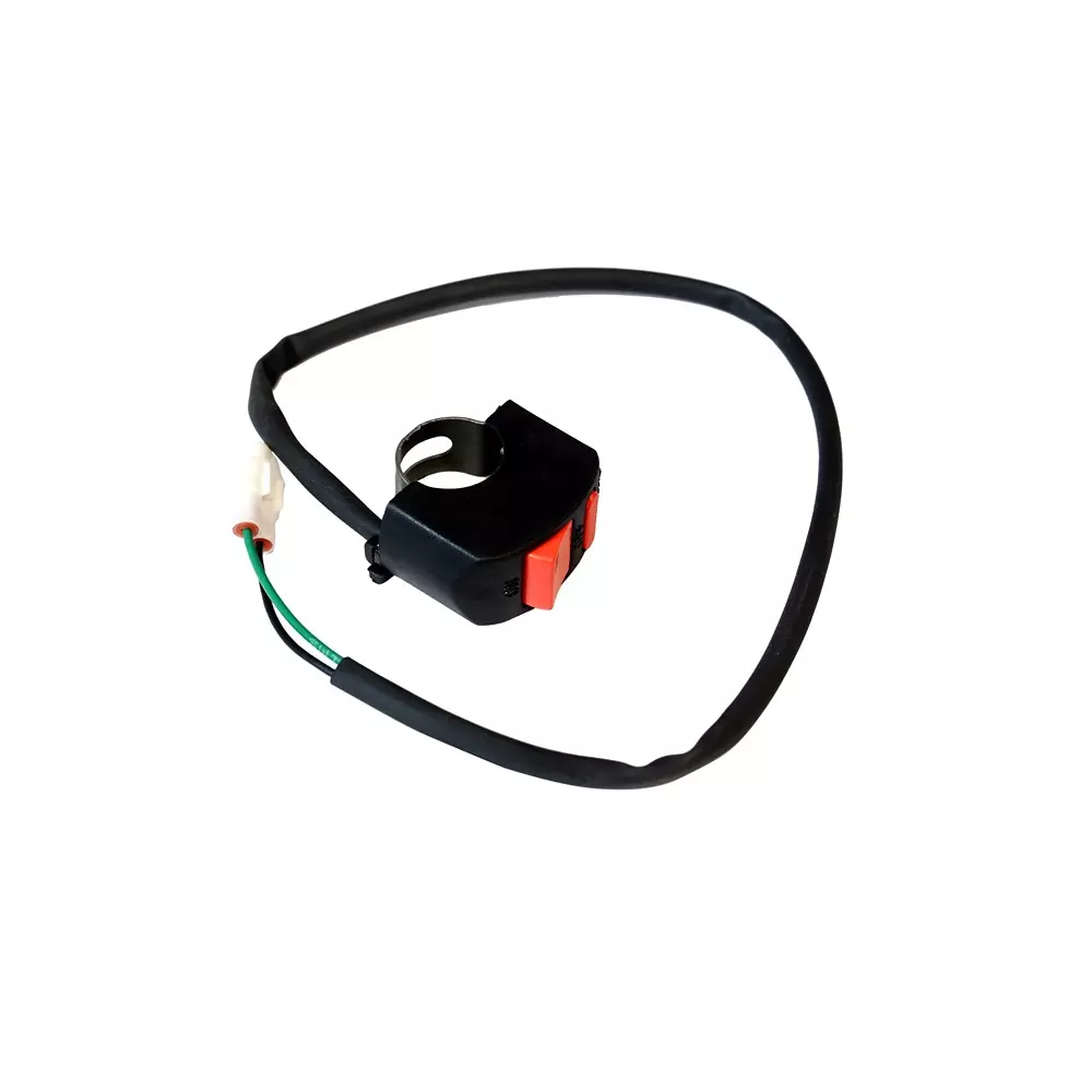 Deutsche On Off Handle Bar Switch 2 Pin Female Waterproof Coupler for Universal Bike, DEUS-0501B