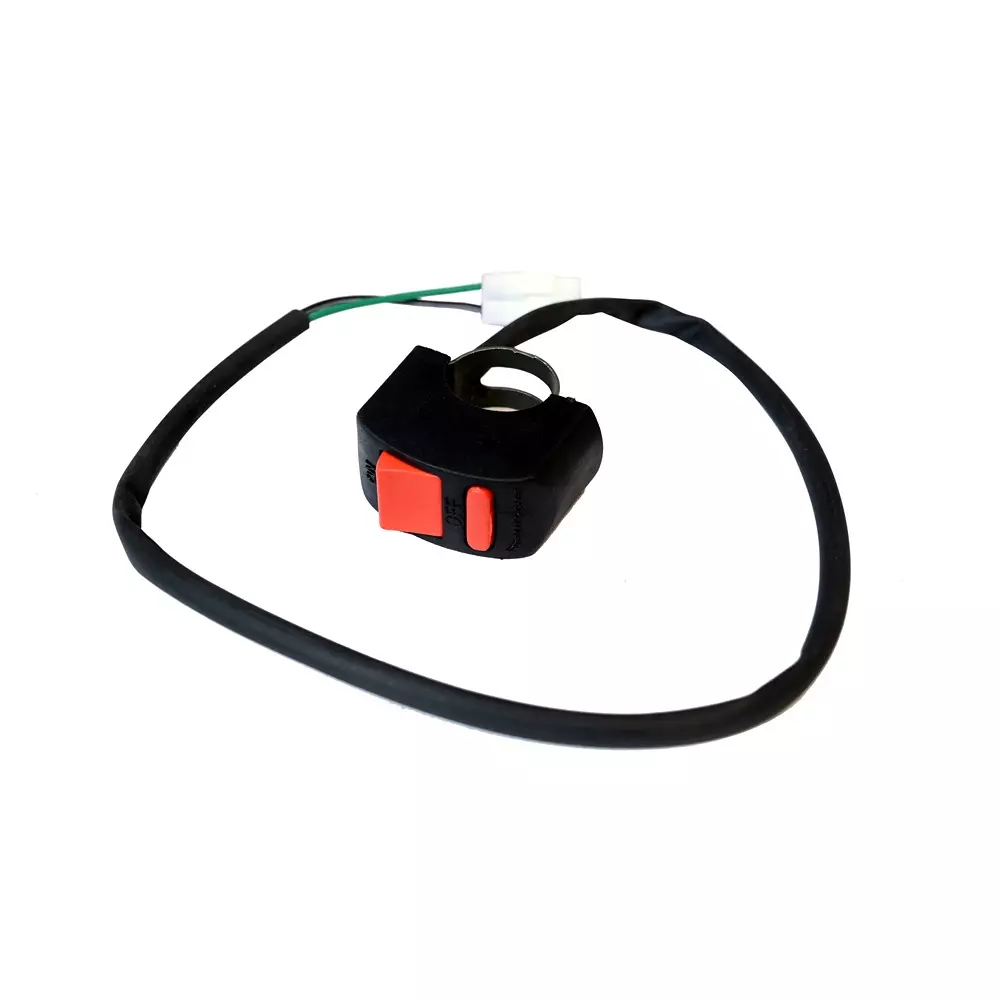 Deutsche On Off Handle Bar Switch 2 Pin Female Waterproof Coupler for Universal Bike, DEUS-0501B