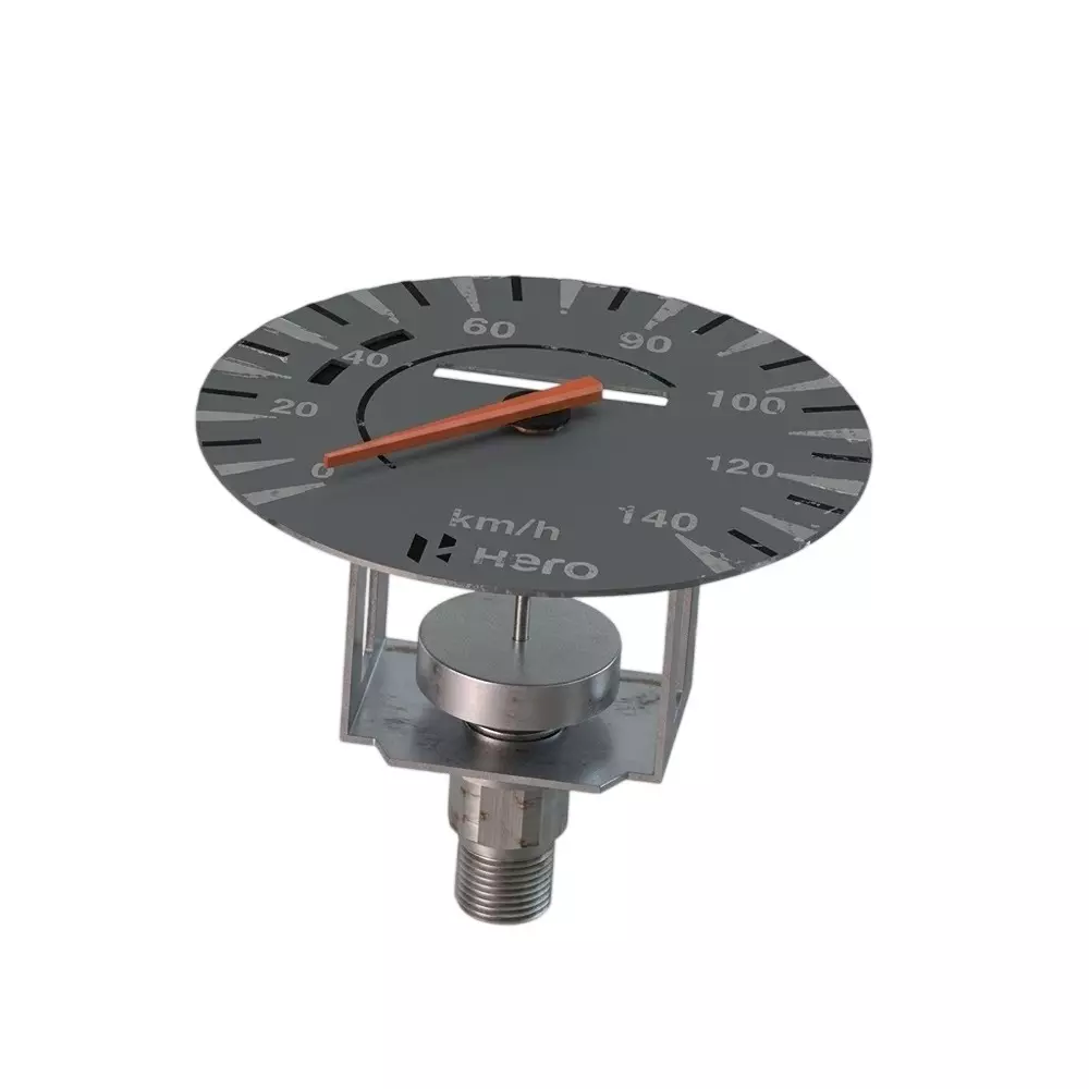 Hero Speedometer Component for HF Deluxe (Apr, 2015, Dec, 2016, Feb, 2017), HF Deluxe iBS (Dec,2018), 37210AAH102S