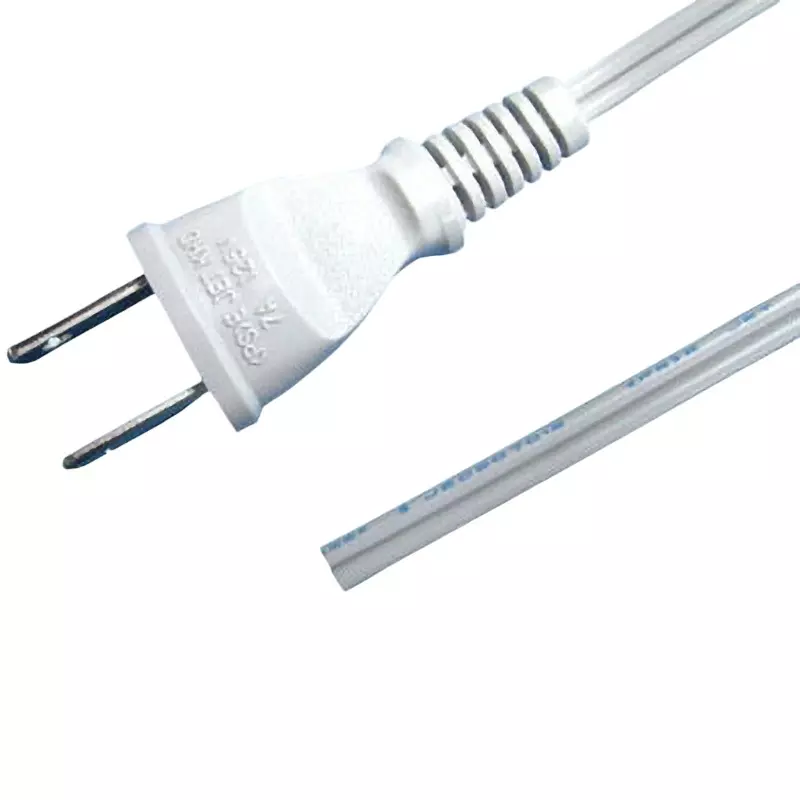 KHD Flat Cord with Plug 125 V Rated Voltage 7 A Rated Current 1.1 mm Conductor Outer Dia, P付-VFF 0.75SQ-2m