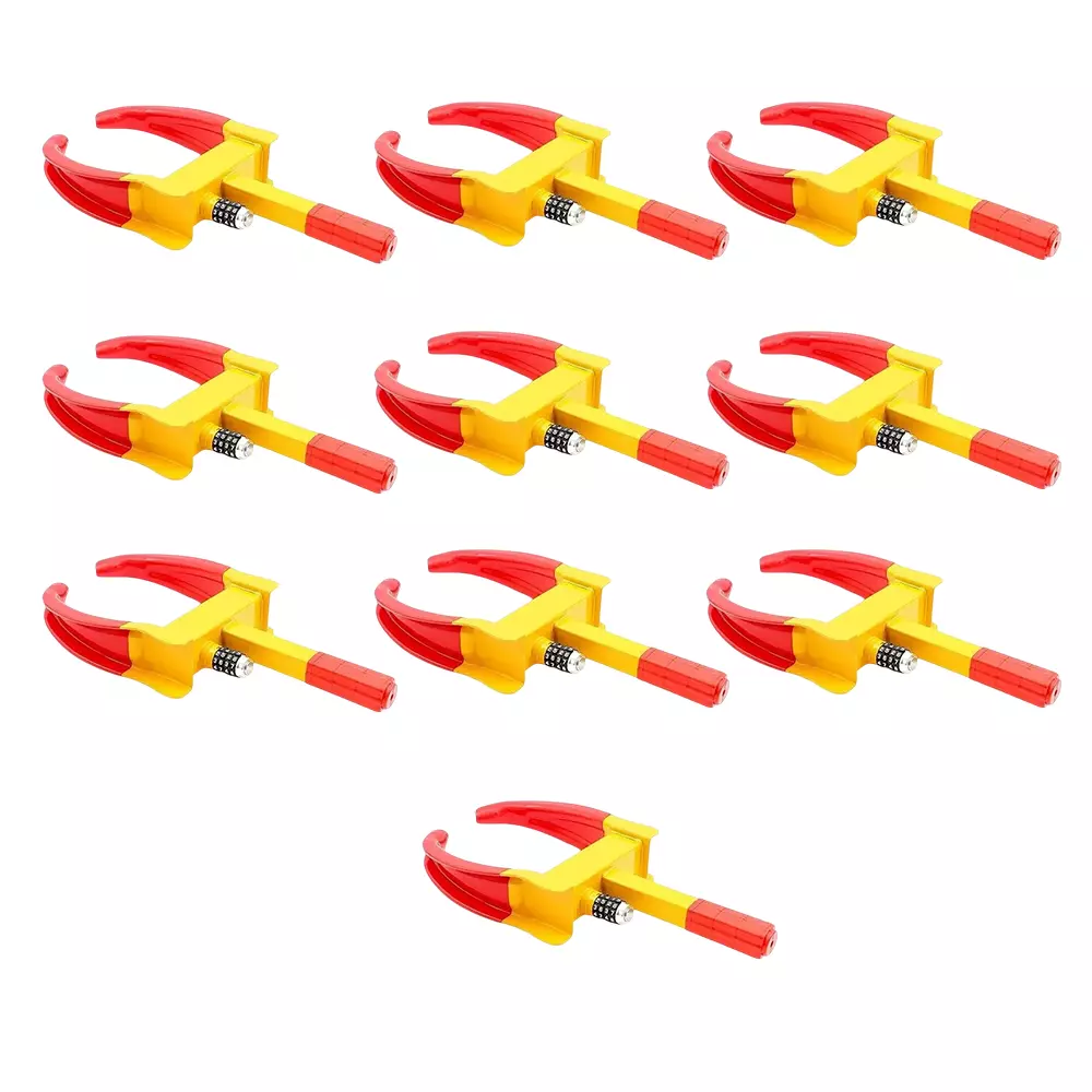 generic-numeric-wheel-lock-steel-red-and-yellow-7--11-inch-177--280-mm-clamping-range-pack-of-10