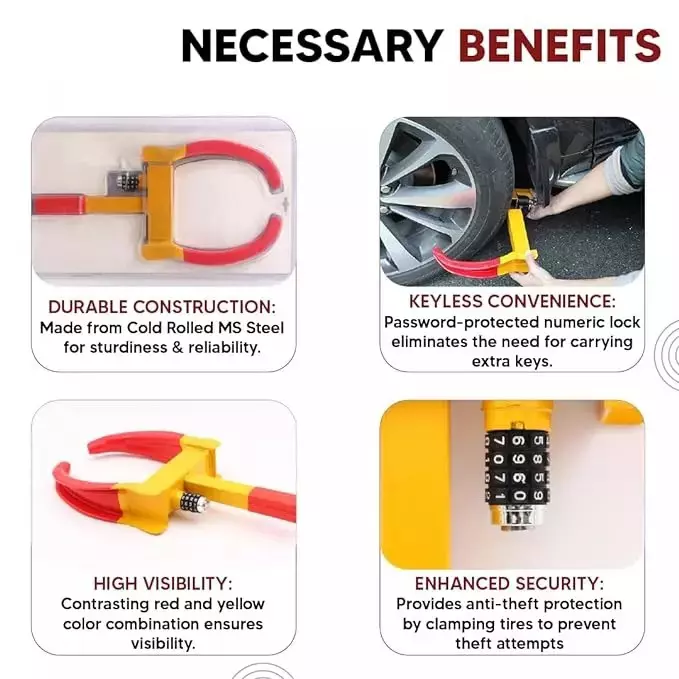 generic-numeric-wheel-lock-steel-red-and-yellow-7--11-inch-177--280-mm-clamping-range-pack-of-4
