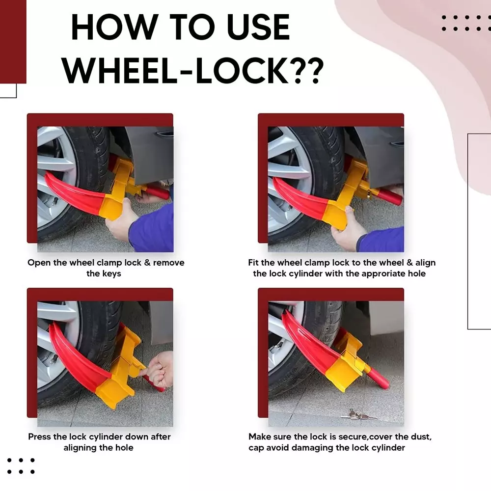 generic-adjustable-heavy-duty-wheel-lock-clamp-ms-steel-red-and-yellow-7--11-inch-177--280-mm-clamping-range-pack-of-10