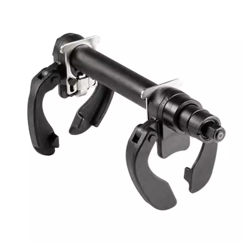 Hogert Technik MacPherson Multi Strut Coil Clamp Spring Compressor With 2 Arm, 24 mm Hex Drive and 2.3 Ton Maximum Clamping Force, HT8G248