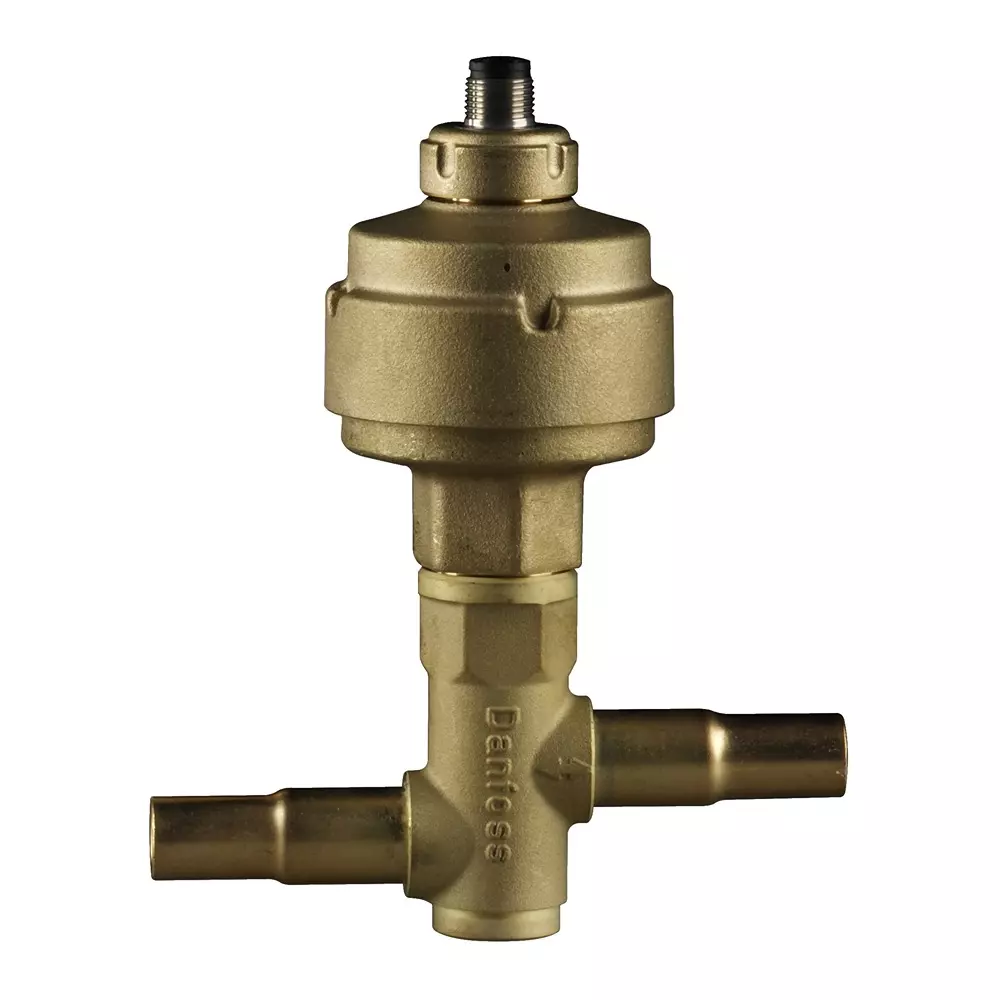 Danfoss ETS 12.5 Bi-Flow Electric Expansion Valve Solder ODF Type 22 mm (7/8 inch) Inlet Size, 034G4211
