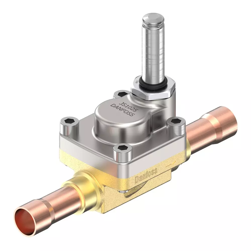 Danfoss AKV 15-1 Electric Expansion Valve Straightway 19 mm (3/4 inch) Connection Size, 068F5000
