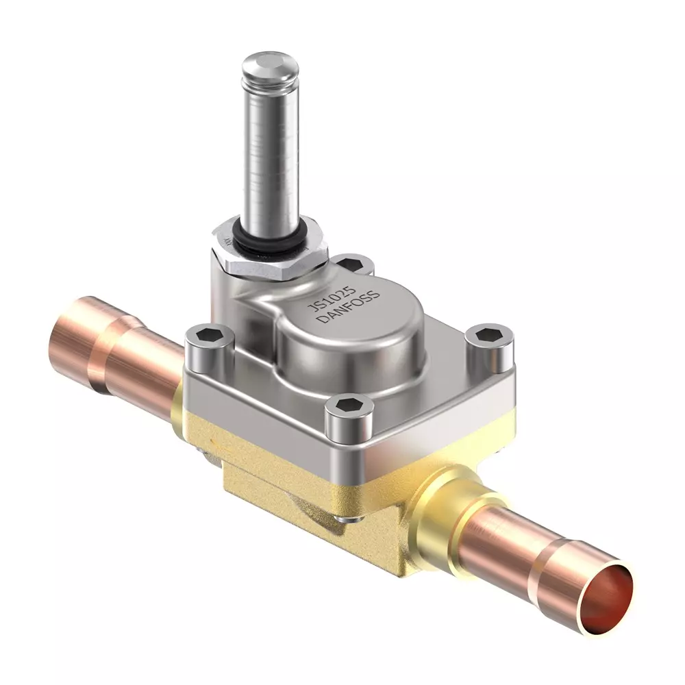 Danfoss AKV 15-1 Electric Expansion Valve Straightway 19 mm (3/4 inch) Connection Size, 068F5000