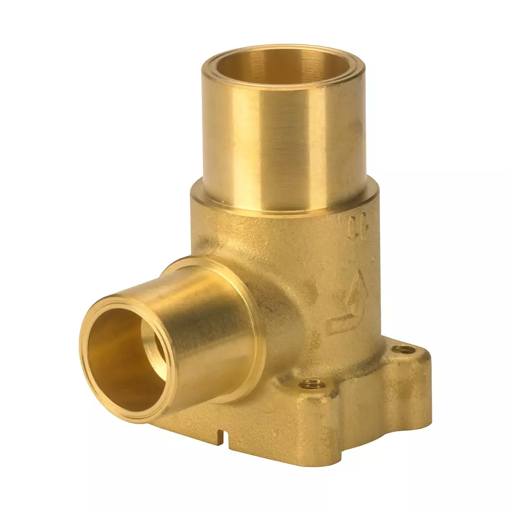 Danfoss TEH Valve Body For Expansion Valve Angleway 28.58 mm (1 1/8 inch) Inlet Connection Type, 067G4004