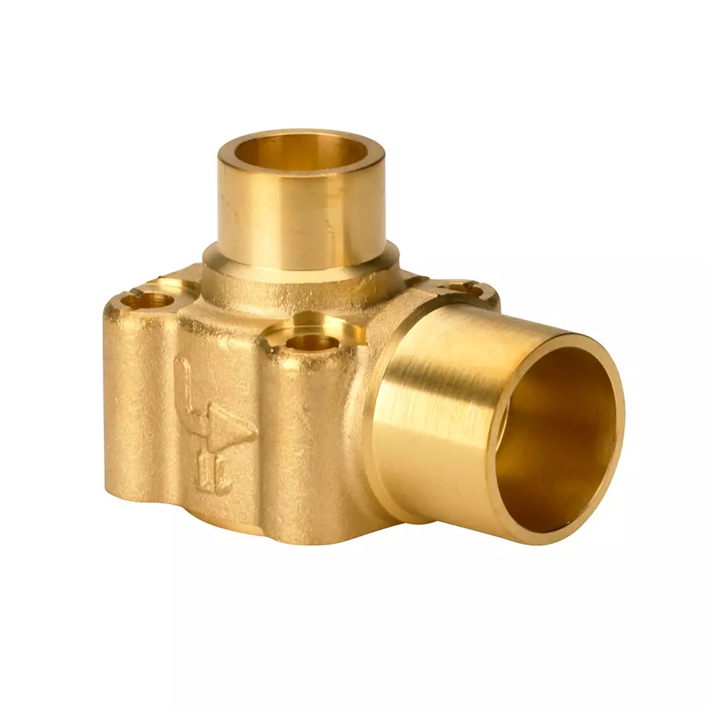 Danfoss TEH Valve Body for Expansion Valve Single-Flow Angleway 16 mm (5/8 inch) Inlet Size, 067B4011