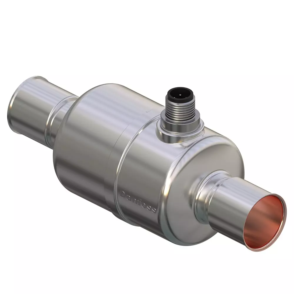 Danfoss Electric Expansion Valve Straightway Solder ODF Connection 22 mm Connection Size 50 bar, ETS 12C