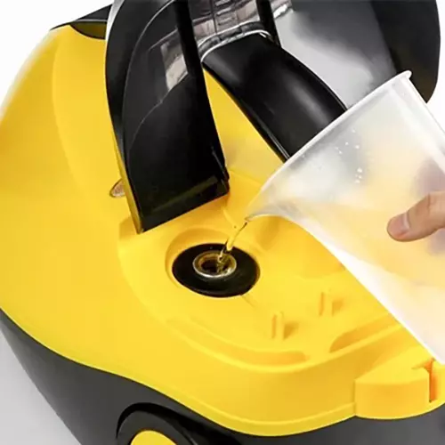 Autozcrave Handheld Steam Cleaner Steamer 1500 W Up to 4 Bar Yellow & Black, ASC01