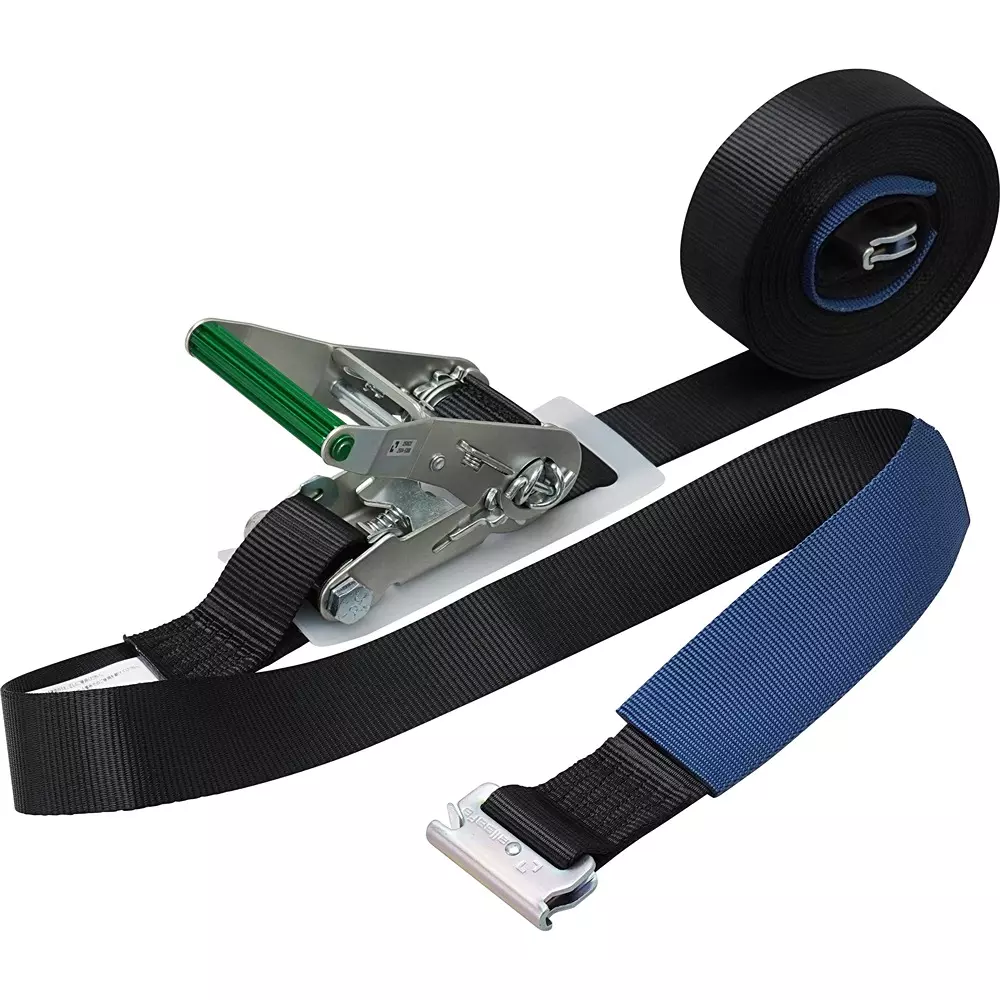 MonotaRO Lashing Strap Belt for Truck Cargo Rails Jis Certified Product, 9118378