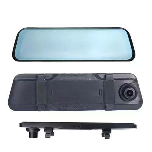 AllExtreme 1080 P 170° Wide Viewing Angle Dual Dash Camera with Voice Recording & G-Sensor, ‎CAS-233