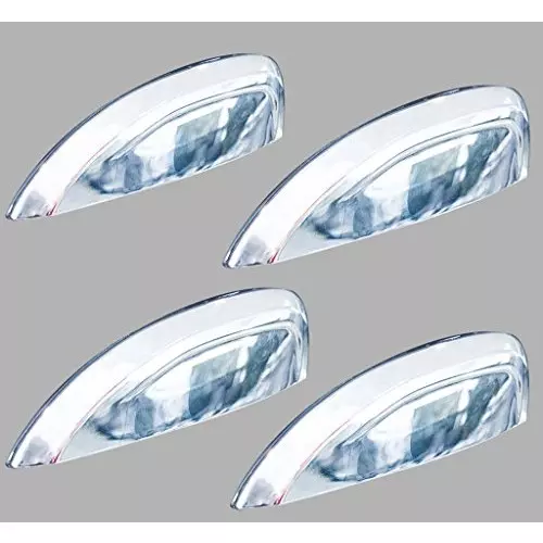 Auto Pearl Chrome Door Handle Cover Compatible For Renault Kwid (Set of 4)
