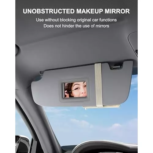 FEDUS Premium Car Sun Visor/Organiser and Document Holder Lite-Beach