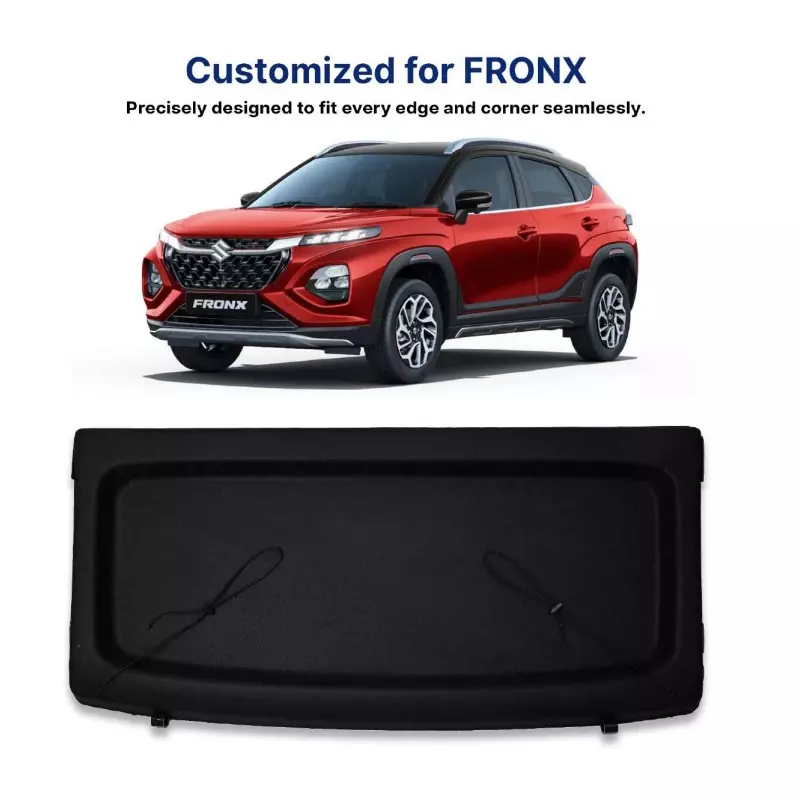 AUTOMANTRA Car Parcel Tray Black for Maruti Suzuki Fronx, PT 09