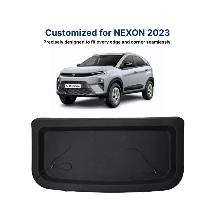 AUTOMANTRA Car Parcel Tray Black for Tata Nexon 23, PT 15