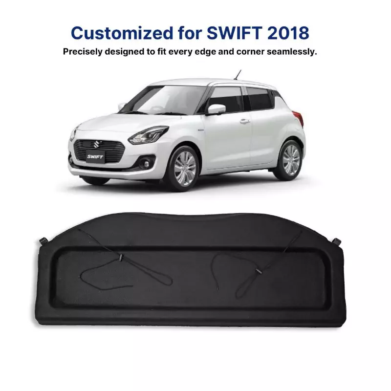 AUTOMANTRA Car Parcel Tray Black for Maruti Suzuki Swift 18, PT 20