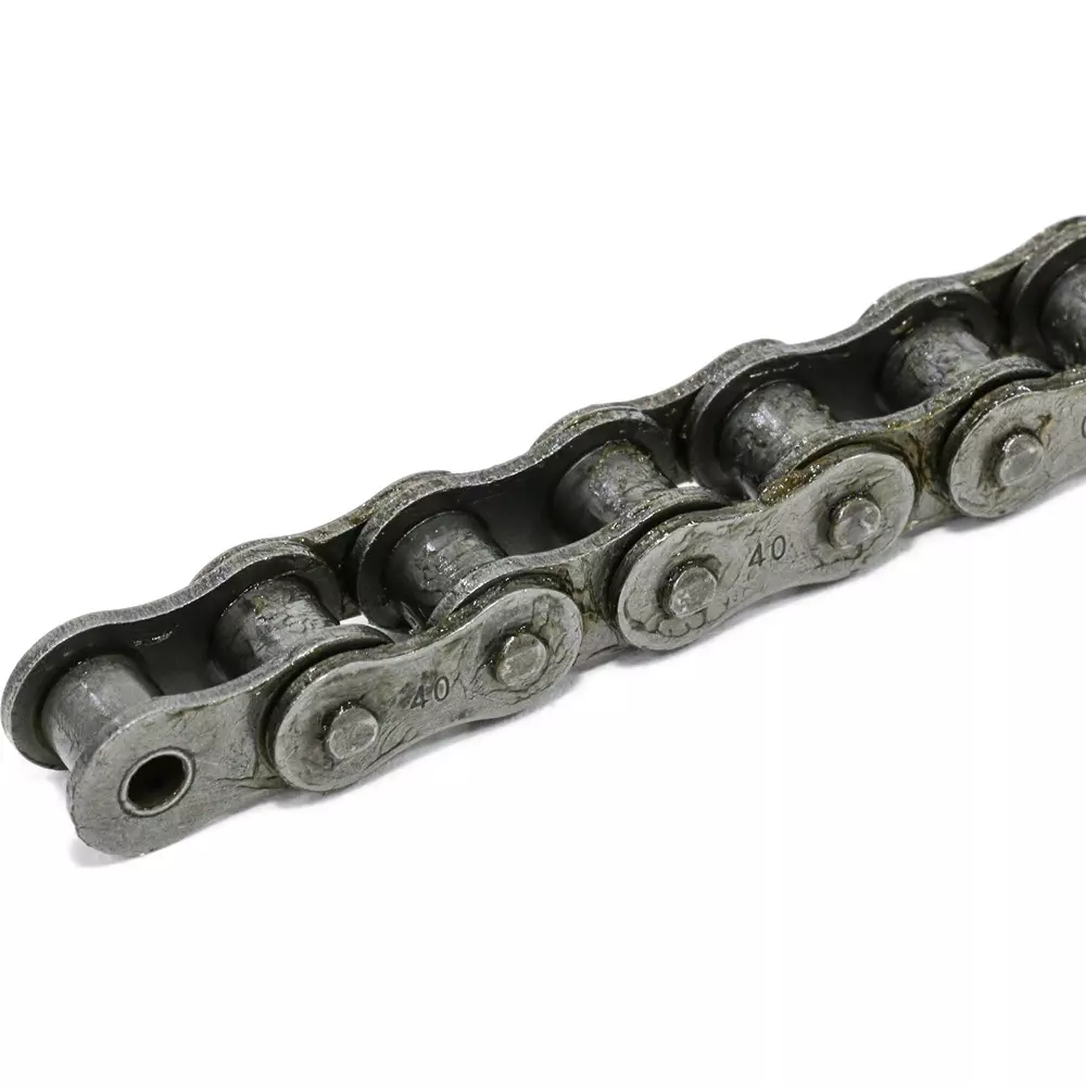 MonotaRO Standard Roller Chain Iron Roller chain 12.7 mm Cell Spacing, 40-1x3m