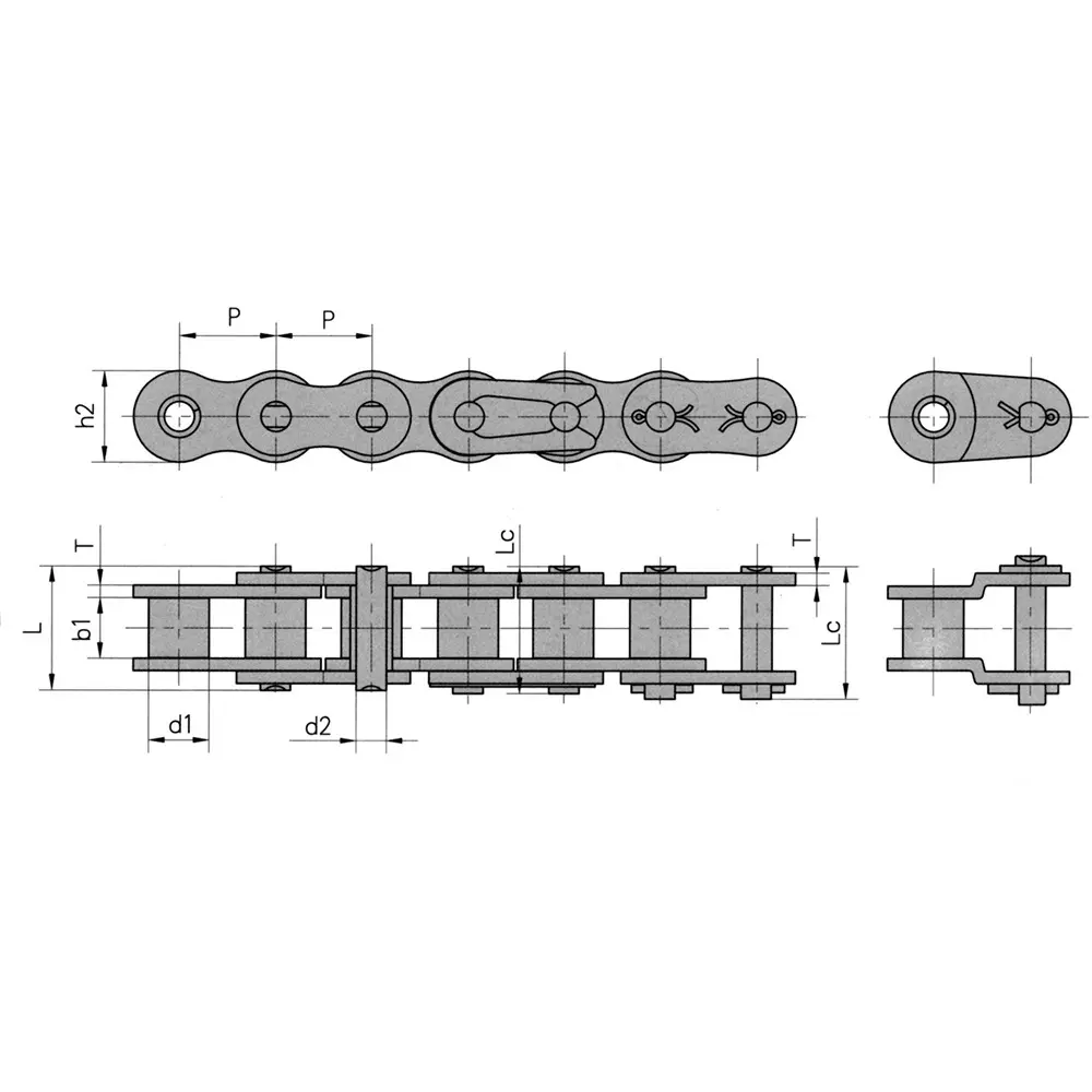 monotaro-standard-roller-chain-iron-roller-chain-127-mm-cell-spacing-40-1x3m