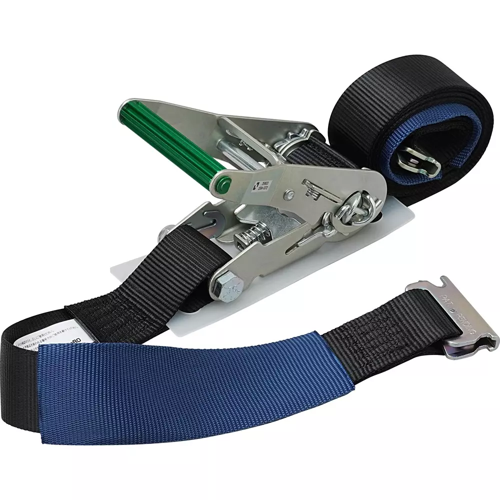 MonotaRO Lashing Strap Belt for Truck Cargo Rails Jis Certified Product, 9118317