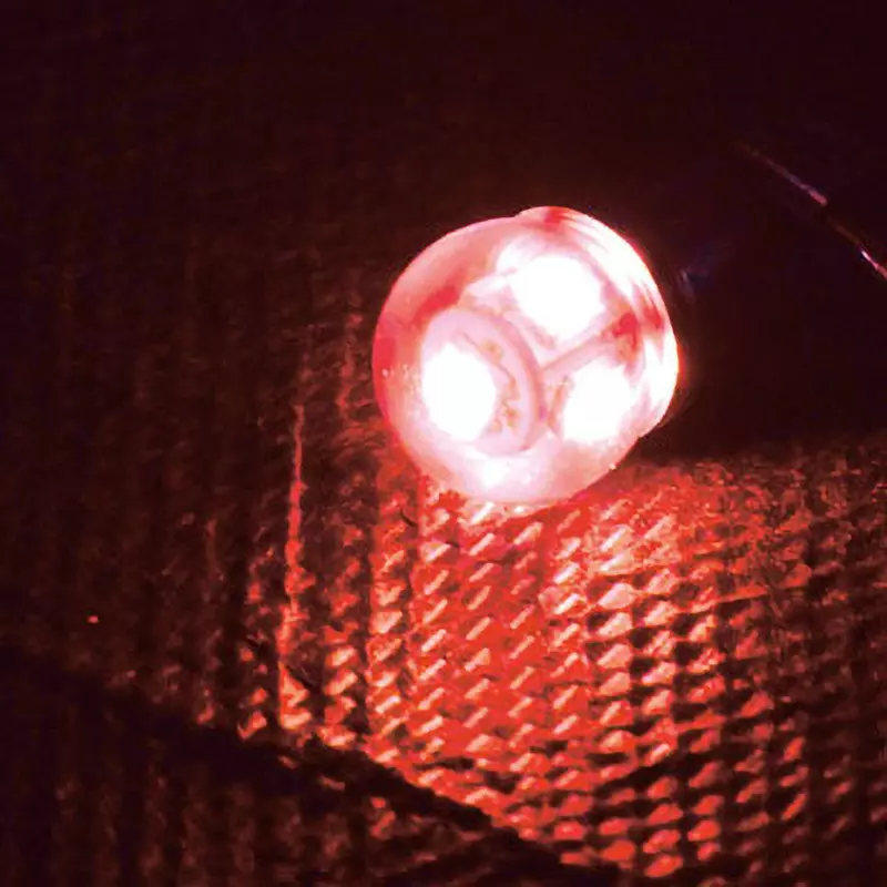 MonotaRO Bulb 5 LED Bulb Type Socket Type Ba15S / G-18 24V, 24029014