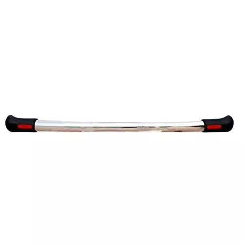 Auto Pearl Car Sleek Rear Oval Crash Guard with Fitting Kit Compatible For Honda Amaze