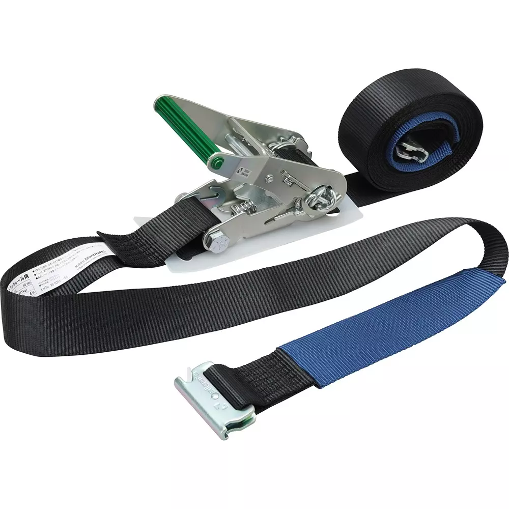 MonotaRO Lashing Strap Belt for Truck Cargo Rails Jis Certified Product, 9118360