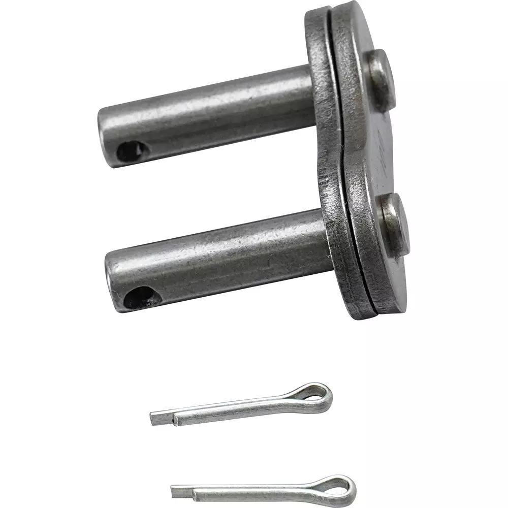 MonotaRO Joint Link 1 Row Iron Roller chain 31.75 mm Cell Spacing, 100-1 JL