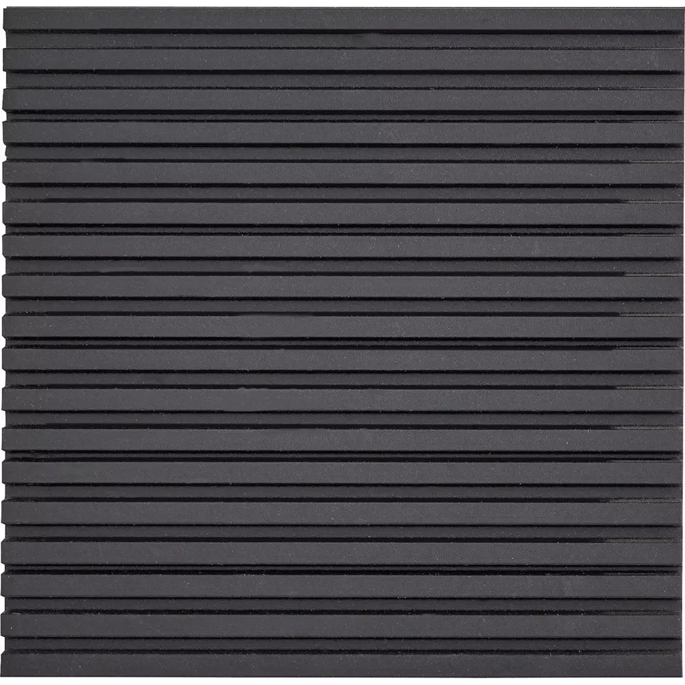 MonotaRO Anti-Vibration Pads Natural rubber Black 150 mm Length, 13469340