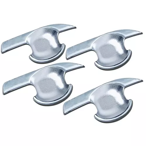 Auto Pearl Chrome Door Handle Bowl Compatible For Maruti Suzuki Baleno (Set of 4)